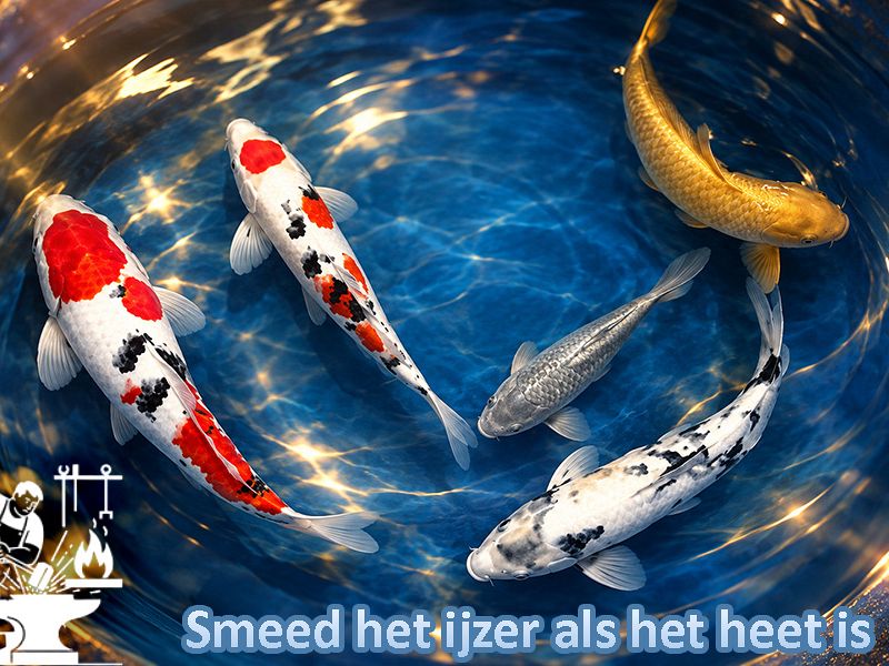 Smeed het ijzer als het heet is