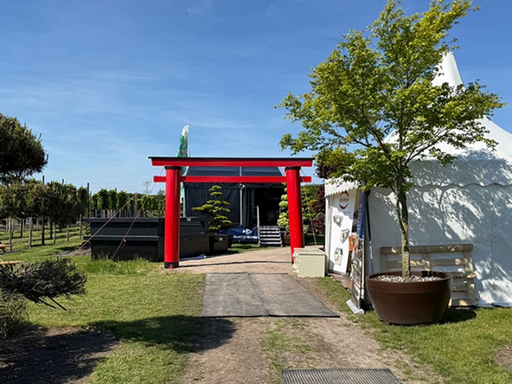 Onze koi op de Koi Cave show