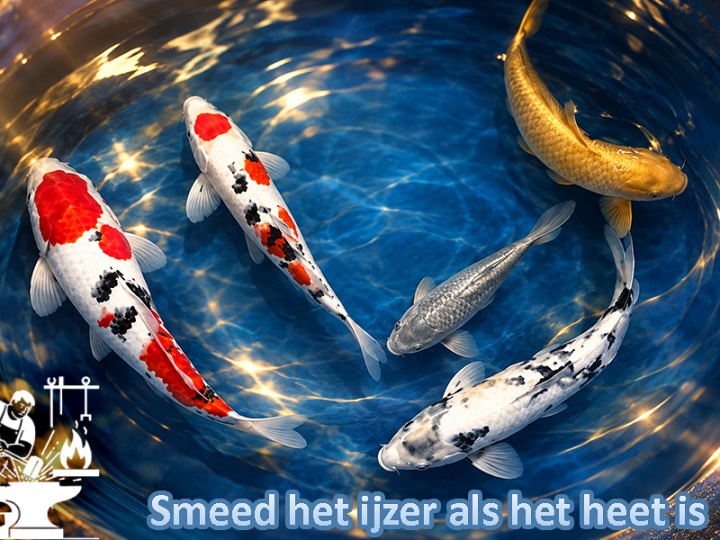 Smeed het ijzer als het heet is