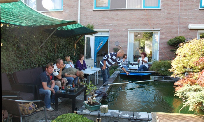 Barbeque bij Riny en Ben