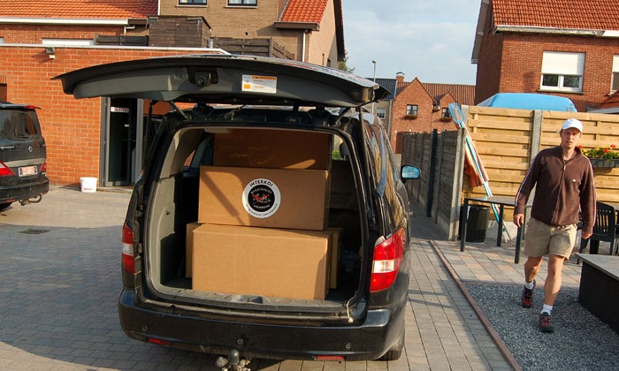 Benchen voor de show van Hilvarenbeek