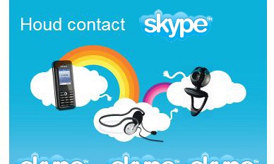 Gratis bellen via Skype