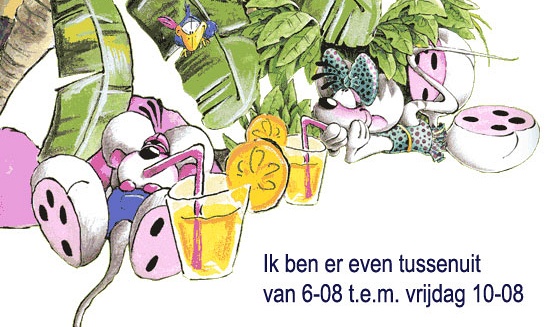 Ik ben er even tussenuit