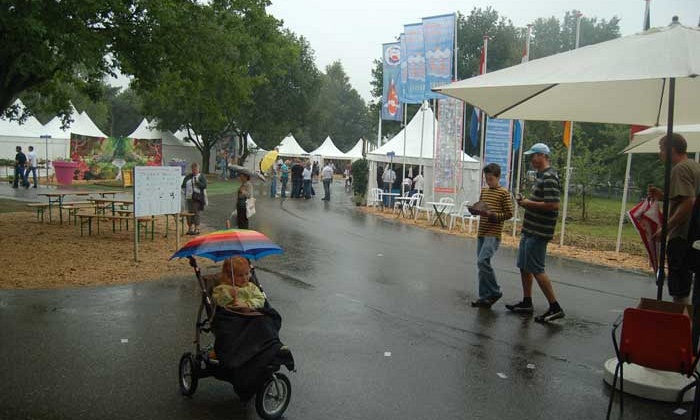 Slecht weer in Hilvarenbeek