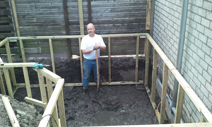 Vaders in de modder