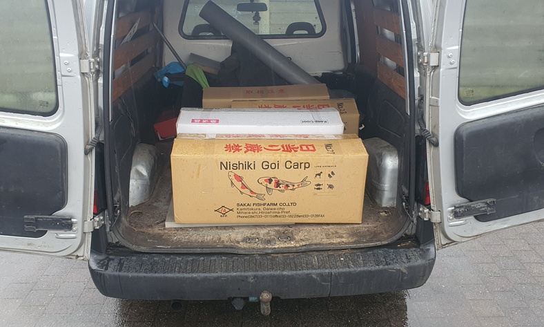 Weer 4 stuks naar huis