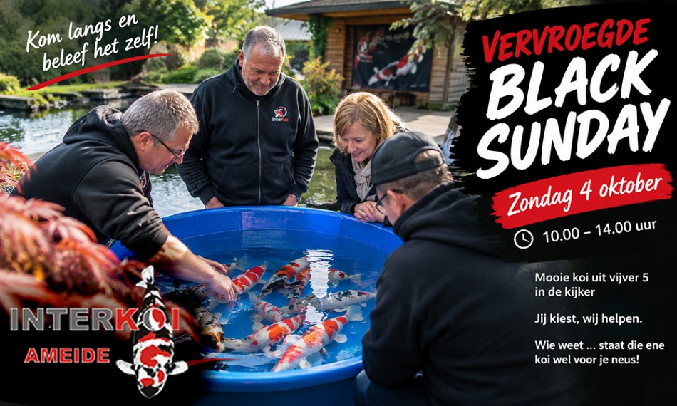 Zondag 4 oktober, onze vervroegde Black Sunday