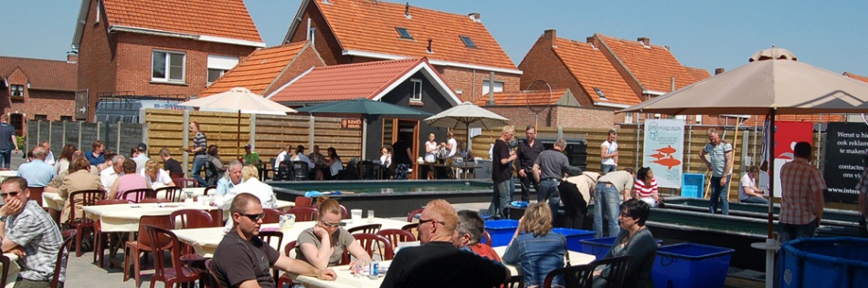 Aangeboden koi tijdens opendeurdag