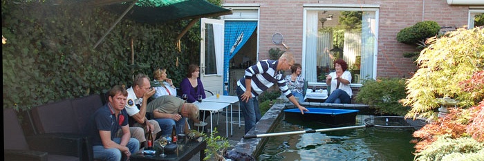 Barbeque bij Riny en Ben
