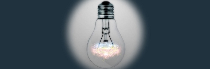 De lamp ging uit