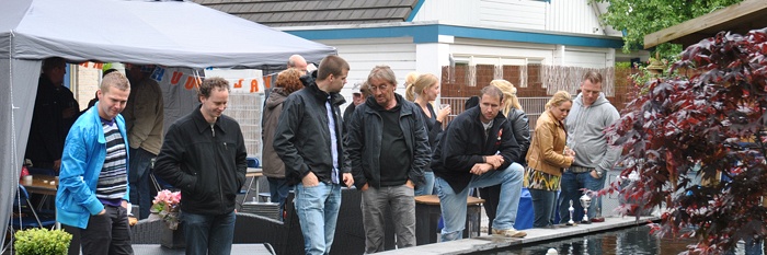 Eerste barbecue bij Interkoi Almere