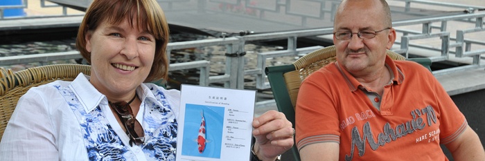 Helma kwam haar prijs ophalen