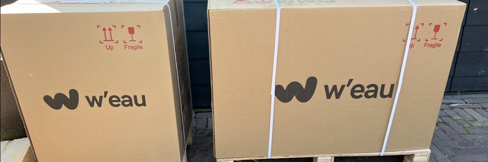 Het verwarmen of op temperatuur houden van het vijverwater