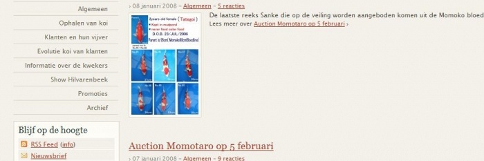 Nieuw detail onderdeel van de Website