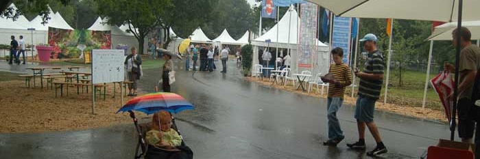 Slecht weer in Hilvarenbeek