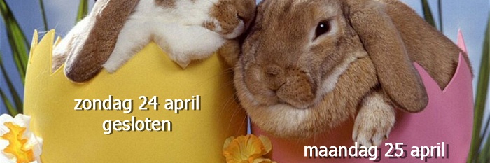 Vrijdag, zaterdag en maandag open