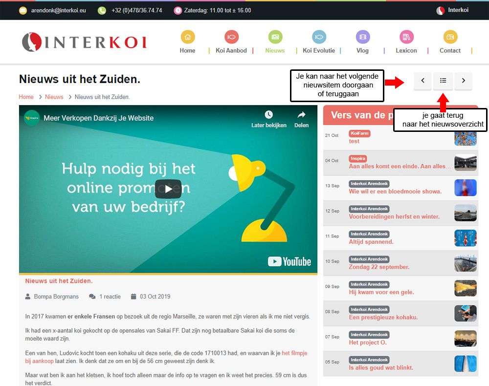 scrollen nieuws