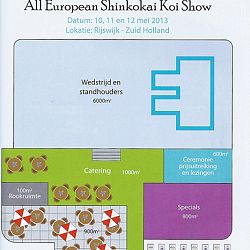 10-11-12 mei Shinkokai koi show: afbeelding 1