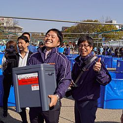 All Japan Young Koi Show en Himeji Castle: afbeelding 2
