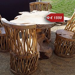 Meubelen en kunstwerken in Teakwood: afbeelding 12