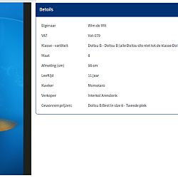 Toch ook succes op de online koishow: afbeelding 2