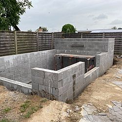 Vijverbouw is zware arbeid: afbeelding 5